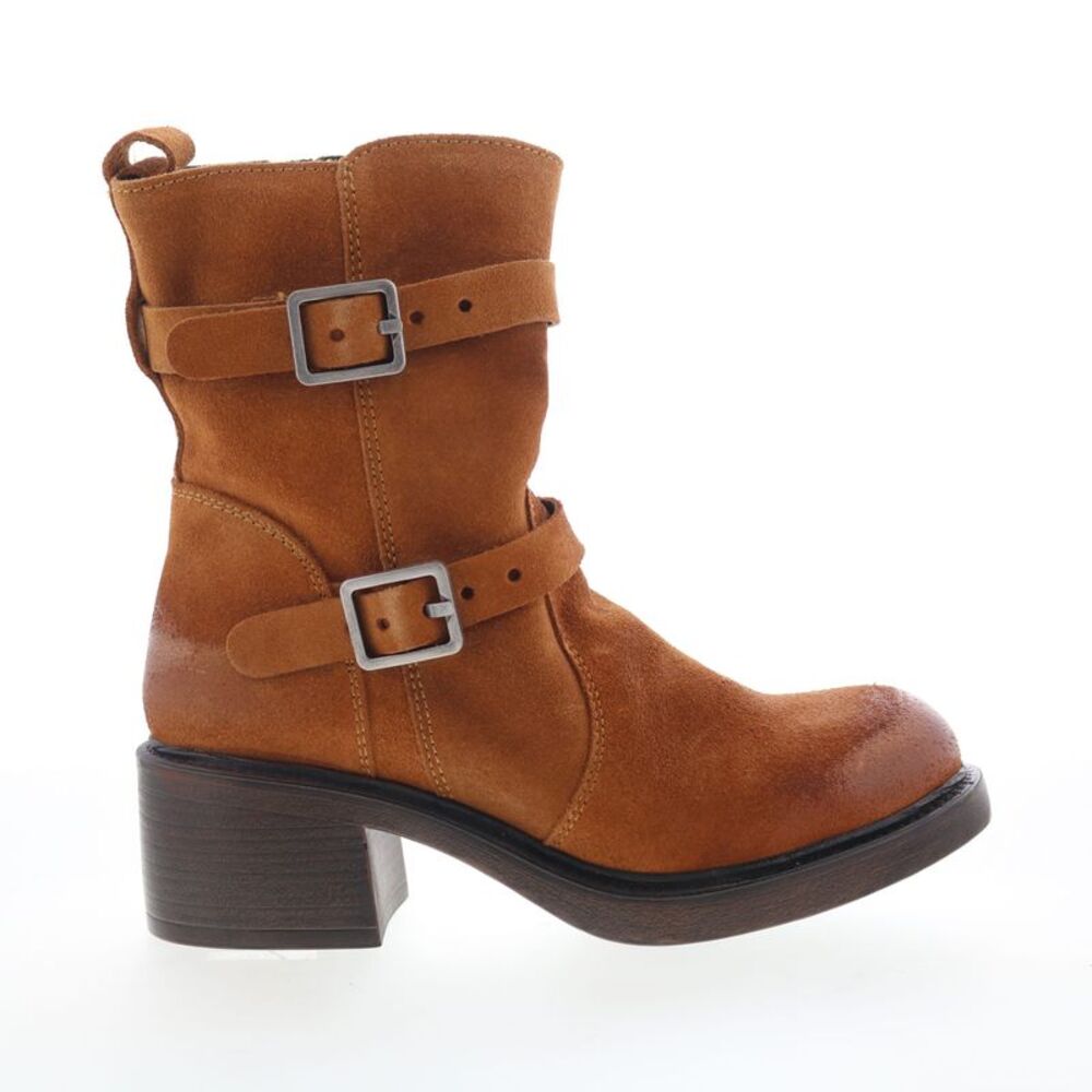 Miz Mooz Womens Bethani Brown Boots (NWT)